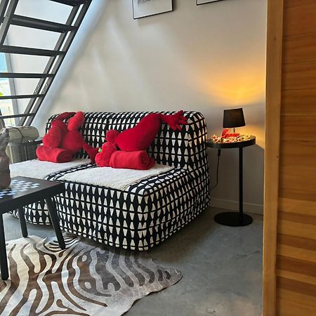 Apartmán Wellness Loft With Sauna, Jacuzzi, Roof Terrace & Amazing View Antverpy Exteriér fotografie
