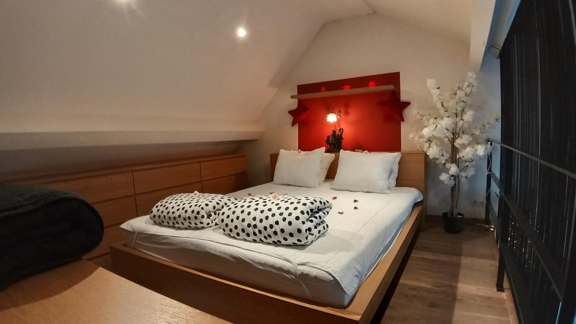 Apartmán Wellness Loft With Sauna, Jacuzzi, Roof Terrace & Amazing View Antverpy Exteriér fotografie