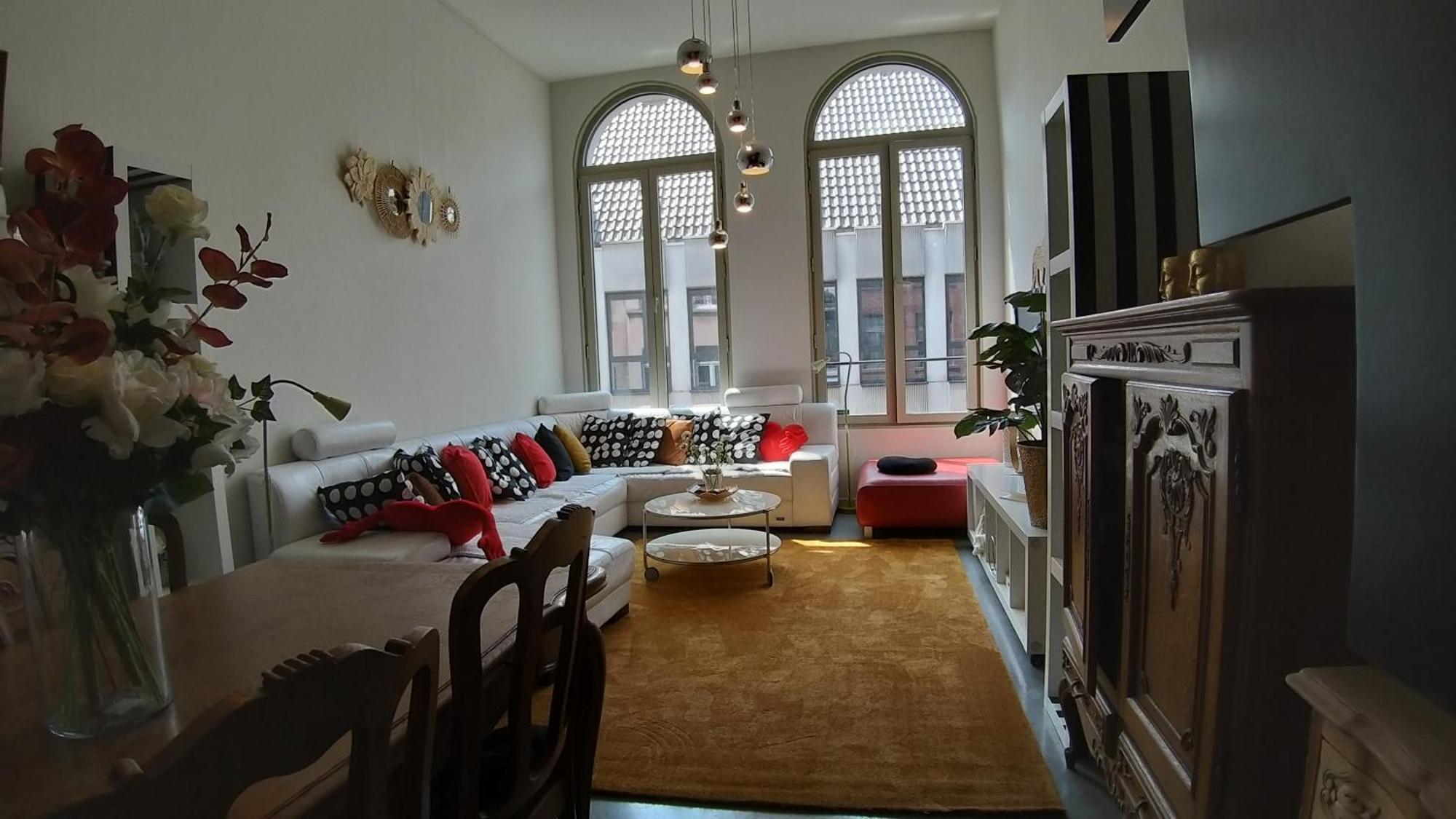 Apartmán Wellness Loft With Sauna, Jacuzzi, Roof Terrace & Amazing View Antverpy Exteriér fotografie
